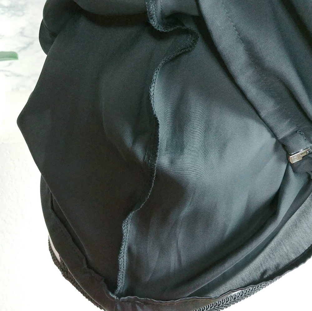 Zara Basic Collection Skirt With Side Roushing - image 5